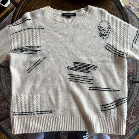 Skull Cashmere Paxon Skull Cashmere Sweater Size S - Picture 6 of 6